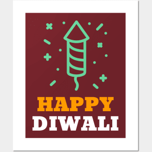 Happy Diwali Posters and Art